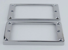 2 Contours de micros en metal Humbucker pour guitare a caisse plate