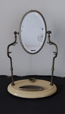 miroir de table barbier coiffeuse  rasage, vintage