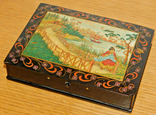 Vintage japan boite - japan, decors