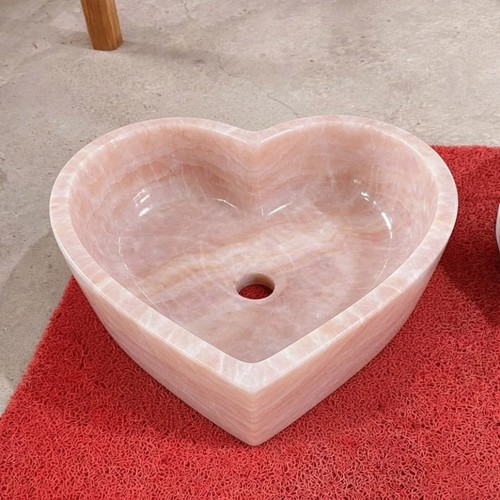 Meuble lavabo cœur - meuble-lavabo, onyx