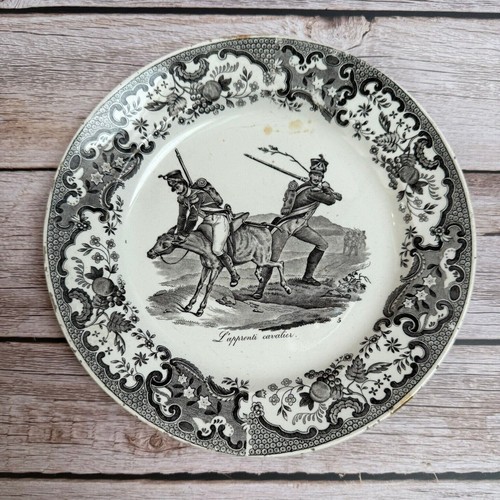 Assiette parlante napoleon 1er - parlante,
