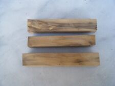 bois de buis 3 carrelets,ébénisterie,tournage,stylos,bijoux,coutellerie