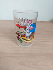 Verre à moutarde, Amora : Asterix et Panoramix, 1968, BE. Vintage French Glass