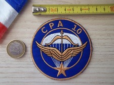 écusson militaire Commando Parachutiste de l'Air n° 10 insigne tissu