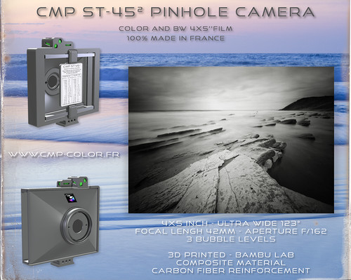 Pinhole 4x5 camera high - -,