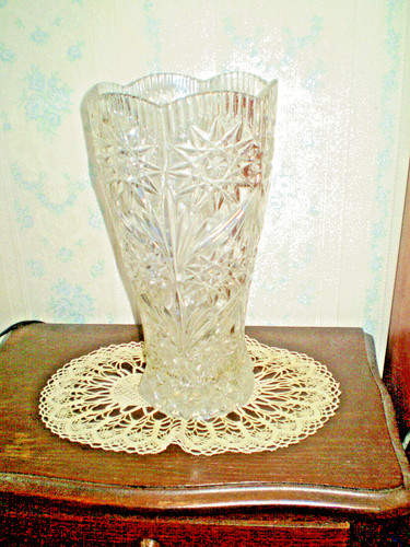 Vase ancien 1988 cristal - vase, *