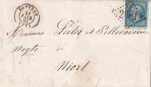 Lettre avec 20 c - 🦬lettre,