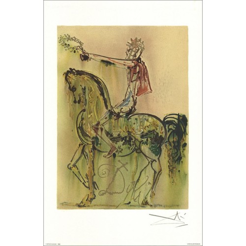 Dali salvador lithographie - dali,