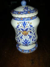 POT A PHARMACIE EN FAIENCE DE