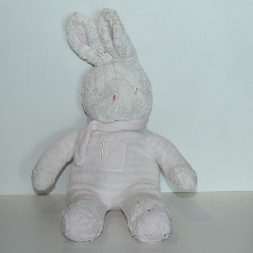 Doudou lapin klorane rose - lapin,