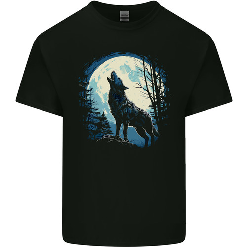 Shirt fantaisie enfant - t-shirt, loup