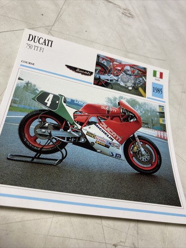 Ducati 750 1985 carte - f1,