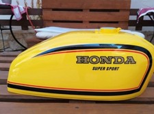 BANDES DE RÉSERVOIR JAUNE PERRUCHE CB400F FOUR 400/4