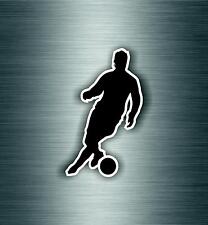 Autocollant sticker voiture chambre enfant decoration foot joueur footballeur 
