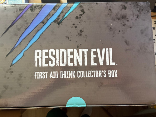 Resident evil first - aid, drink