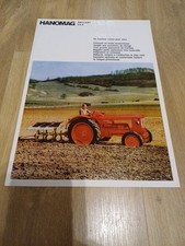 PROSPECTUS TRACTEUR HANOMAG BRILLANT 60.0 TRACTOR TRAKTOR PROSPEKT 