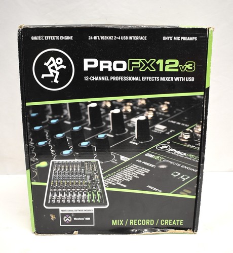 Mackie profx12v3 channel - profx12v3, 12-channel