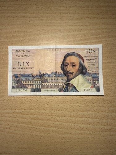 Billet 10 nouveaux - 10,