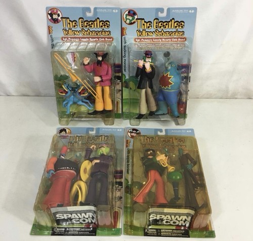Figurine beatles yellow - beatles,