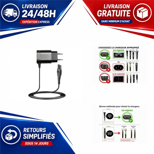 Chargeur rasoir philips hq8505 - chargeur,