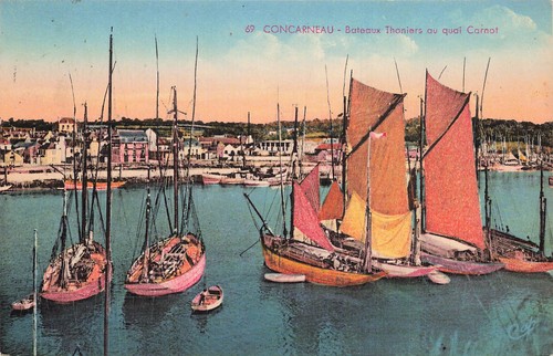 Concarneau bateaux thoniers - bateaux,