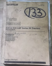 CAT Caterpillar D3C Séries III Tracteur Dozer Pièces Manuel Livre S / N'6SL 7XL