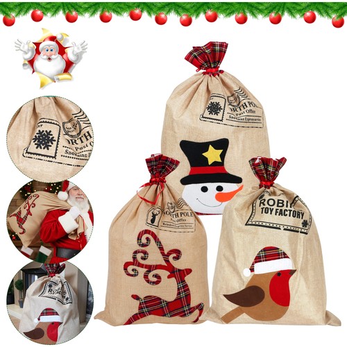 Sac père noël géant - noël,