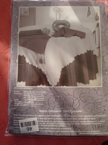 Nappe traitee anti tache - nappe,