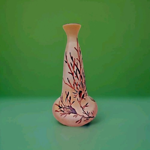 Legras vase signé verre