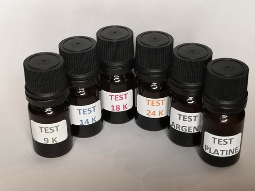 Kit test testeur réactif - test, or