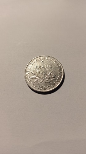 Piece franc 1960 - ,