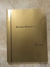 2014 BERKSHIRE HATTAWAY WARREN BUFFET ANNUAL REPORT REPORT GOLD COVER 50 YEARS 