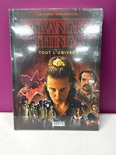 Livre stranger things tout - -,