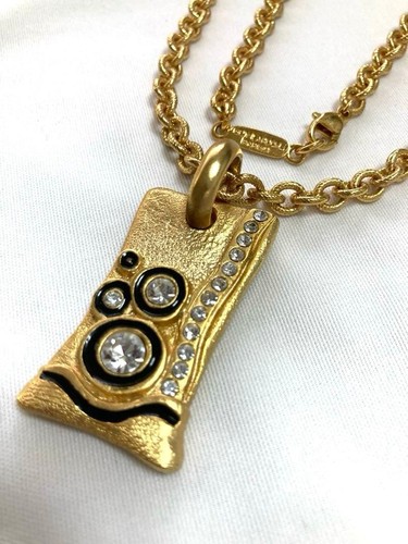 Collier vintage doré - , guy