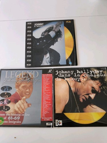Laserdiscs johnny hallyday - laserdiscs,