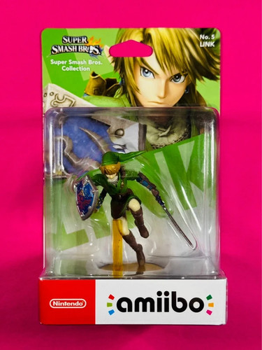 Figurine amiibo link super - figurine,