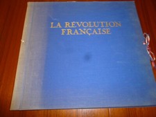 ALBUM LA REVOLUTION FRANCAISE  Texte- Image-Musique +3 Disques  33Tr 30 cm