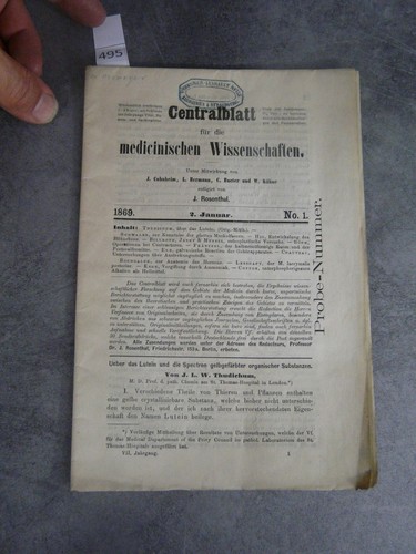 Centralblatt medicinischen