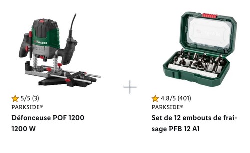 Parkside défonceuse pof - parkside®,