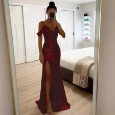 Women Ladies Prom Dress Off