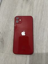 Téléphone IPhone 11 Rouge Pour Pièces Écran Cassé , Bloquer