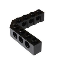 Lego Black Technic Brick 5x5