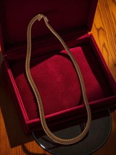 Collier ancien vintage plaqué