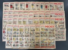 lot 47 JOURNAL DE MICKEY entre N° 64 et 264 de 1936 PIM PAM POUM  Périodique A14