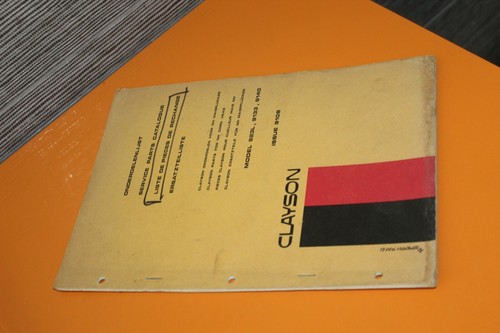 Service parts catalogue - (226b),