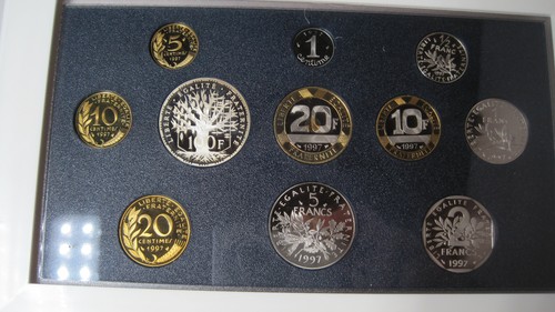 Coffret francs belle epreuve - francs,