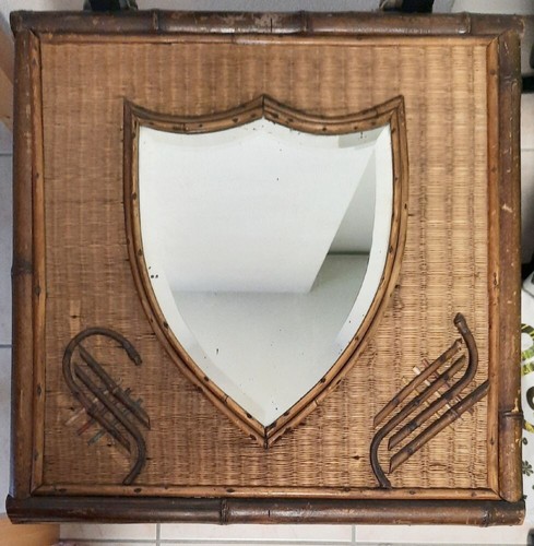 Ancien miroir année cinquante - miroir,