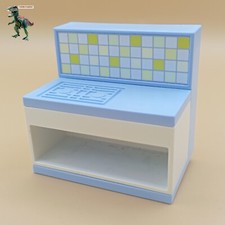 Playmobil-meuble-table-plancher-vitrocéramique-four-cuisine-maison-vintage-4857