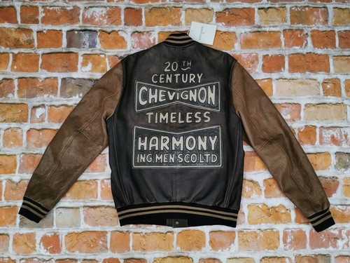 Neu chevignon veste - en, cuir