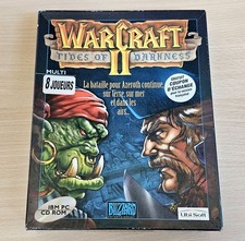 Jeu vidéo PC WarCraft 2 Blizzard complet en boite Big Box